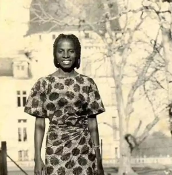 Music icon Angelique Kidjo shares a very lovely throwback photo of herself